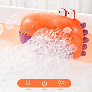 Dinosaur Bubble Bath Machine with Music