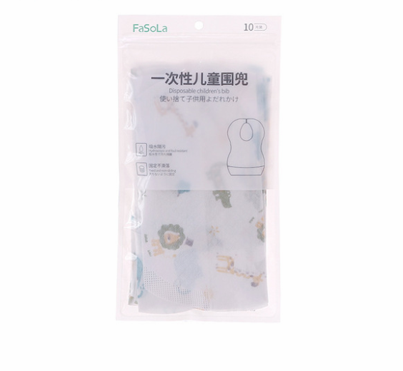 Disposable Summer Eating Bibs (10-Pack) - Image 3