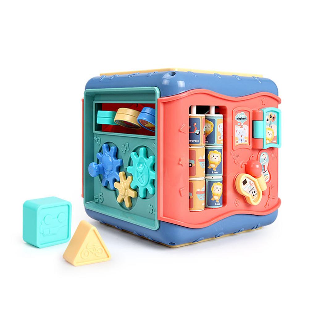 Six-Sided Activity Cube - Montessori Learning Toy - Image 3