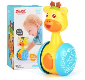 Deer Little Star Bell – Gentle Musical Tumbler Toy